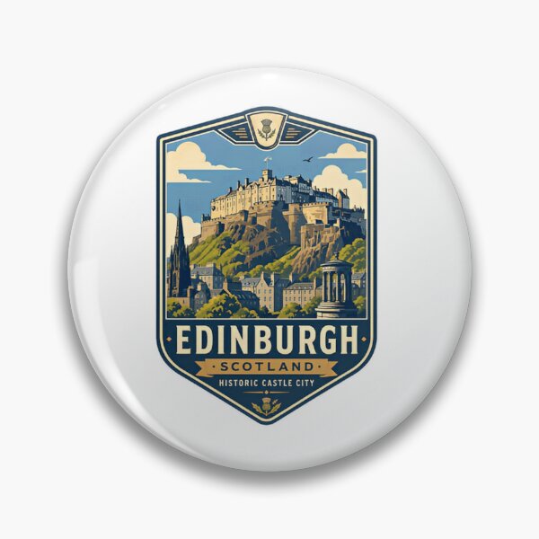 Item preview, Edinburgh Scotland Historic Castle City Travel Souvenir Scottish Heritage designed and sold by Simsimah26Parks.