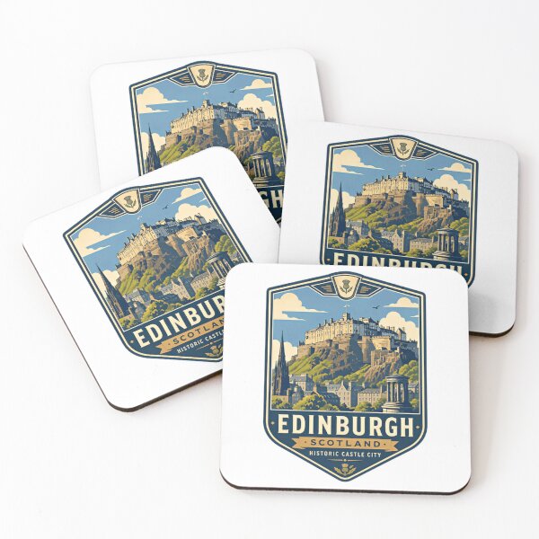 Item preview, Edinburgh Scotland Historic Castle City Travel Souvenir Scottish Heritage designed and sold by Simsimah26Parks.