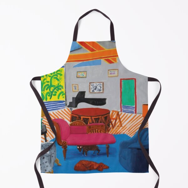 Item preview, David Hockney abstract, David Hockney art, David Hockney artist, David Hockney artwork, David Hockney beach, David Hockney blue, David Hockney brushstrokes designed and sold by Russemar.