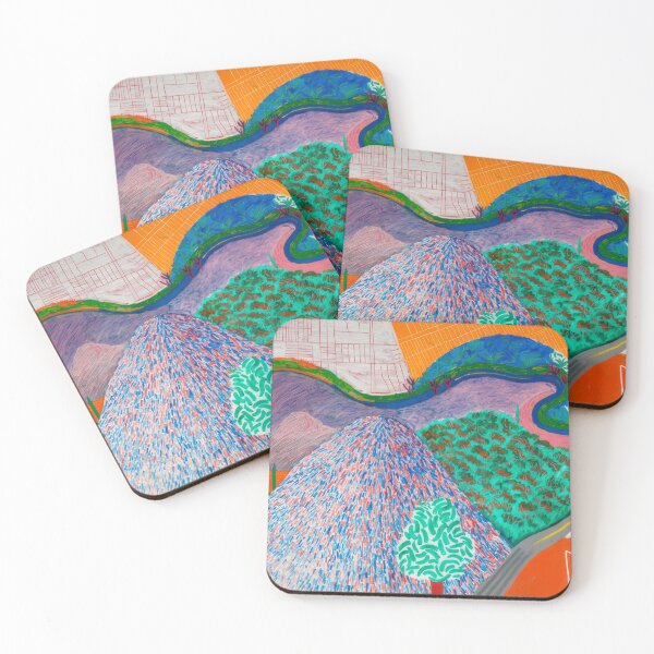 Item preview, David Hockney abstract, David Hockney art, David Hockney artist, David Hockney artwork, David Hockney beach, David Hockney blue, David Hockney brushstrokes designed and sold by Russemar.