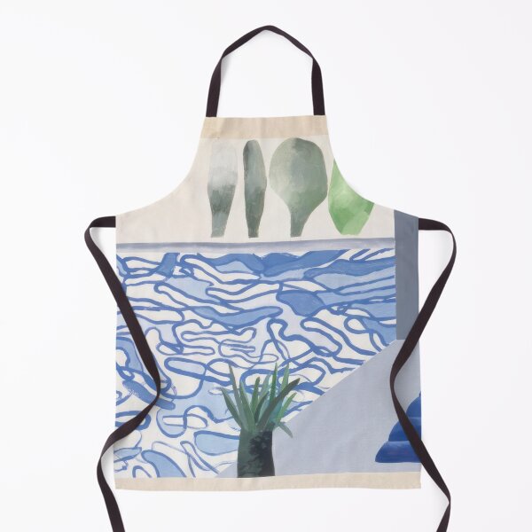 Item preview, David Hockney abstract, David Hockney art, David Hockney artist, David Hockney artwork, David Hockney beach, David Hockney blue, David Hockney brushstrokes designed and sold by Russemar.