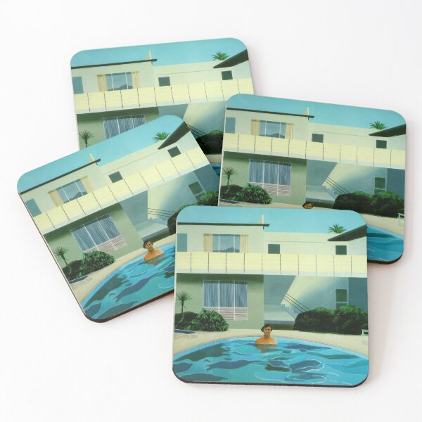 Item preview, David Hockney abstract, David Hockney art, David Hockney artist, David Hockney artwork, David Hockney beach, David Hockney blue, David Hockney brushstrokes designed and sold by Russemar.