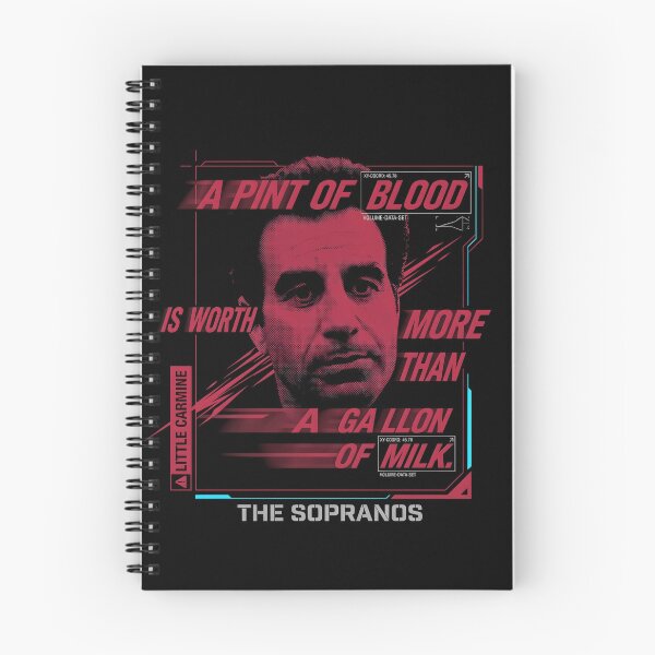 Item preview, A Pint Of Blood Is Worth More Than A Gallon Of Milk - Little Carmine The Sopranos designed and sold by Enea Kelo.