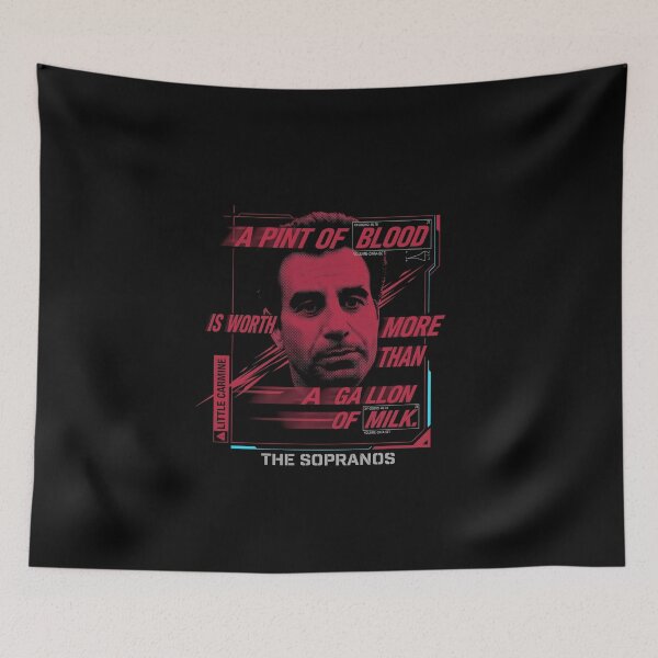 Item preview, A Pint Of Blood Is Worth More Than A Gallon Of Milk - Little Carmine The Sopranos designed and sold by Enea Kelo.