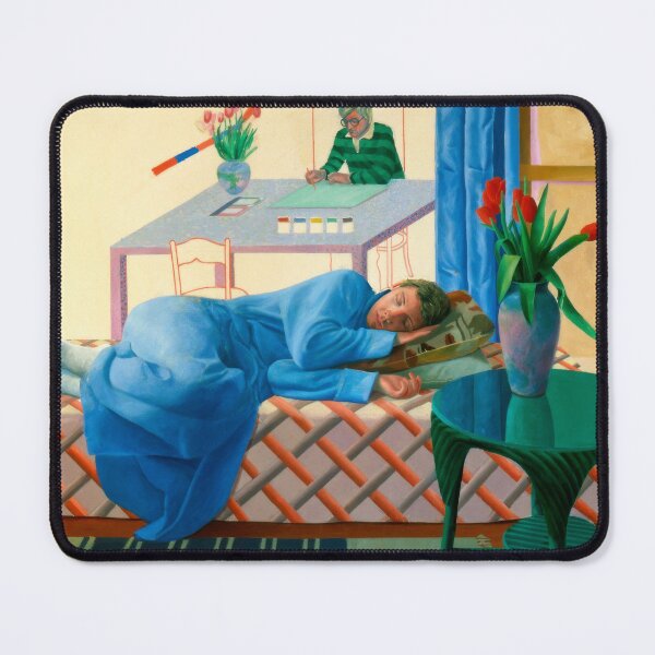 Item preview, David Hockney abstract, David Hockney art, David Hockney artist, David Hockney artwork, David Hockney beach, David Hockney blue, David Hockney brushstrokes designed and sold by Russemar.