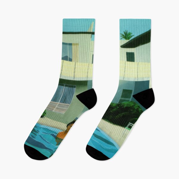 Item preview, David Hockney abstract, David Hockney art, David Hockney artist, David Hockney artwork, David Hockney beach, David Hockney blue, David Hockney brushstrokes designed and sold by Russemar.