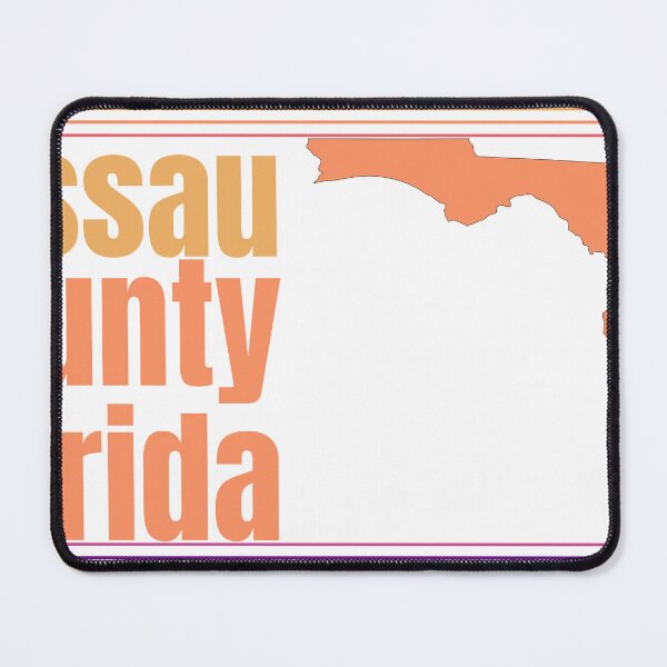Item preview, Nassau County Florida Highlighted on State Map designed and sold by TheIconSmith.