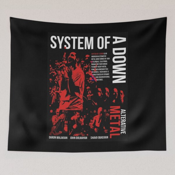 Item preview, alternative metal - System Of Down designed and sold by RawoMimi.