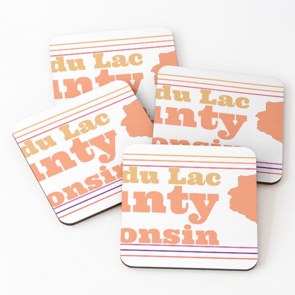 Item preview, Fond Du Lac County Wisconsin Highlighted on State Map designed and sold by TheIconSmith.