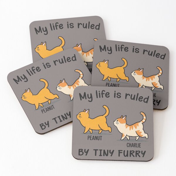 Item preview, My Life Is Ruled by Cats | Personalized Cat Lover Unisex T-Shirt | Cute Custom Pet Gift | Funny Cat Mom & Cat Dad Design designed and sold by  Mirai_Art  ⭐⭐⭐⭐.