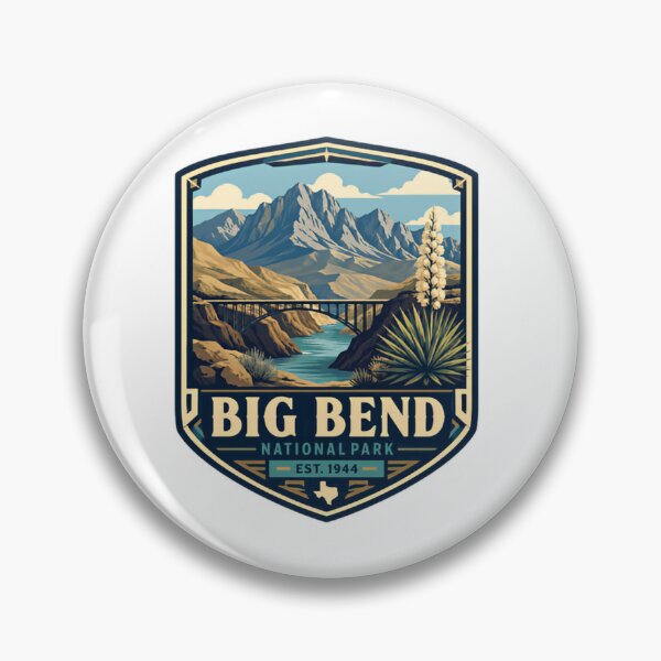 Item preview, Big Bend National Park Est. 1944 Texas National Park Traveler Hiker Outdoors designed and sold by Simsimah26Parks.