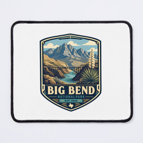 Item preview, Big Bend National Park Est. 1944 Texas National Park Traveler Hiker Outdoors designed and sold by Simsimah26Parks.