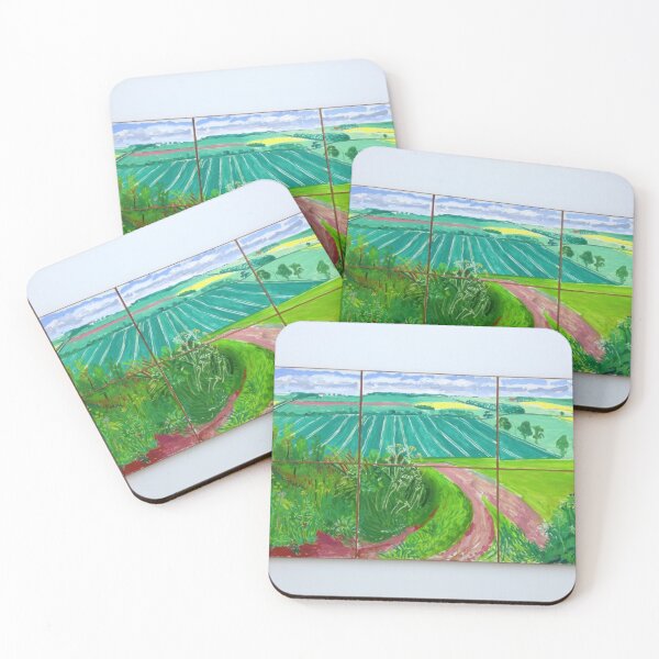 Item preview, David Hockney abstract, David Hockney art, David Hockney artist, David Hockney artwork, David Hockney beach, David Hockney blue, David Hockney brushstrokes designed and sold by Russemar.
