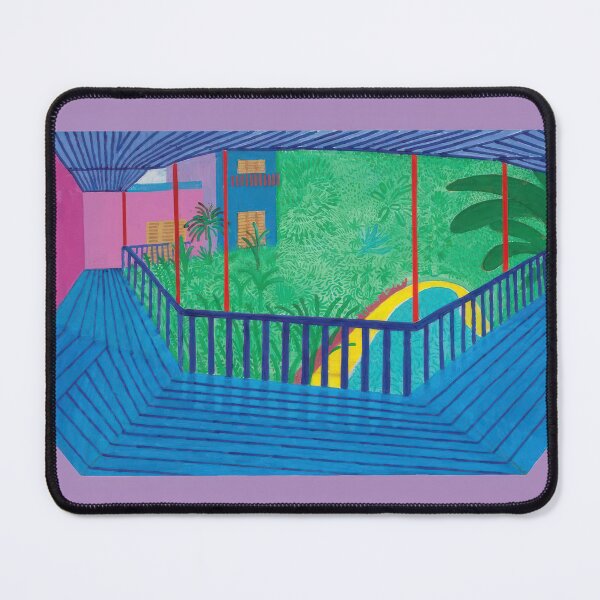 Item preview, David Hockney abstract, David Hockney art, David Hockney artist, David Hockney artwork, David Hockney beach, David Hockney blue, David Hockney brushstrokes designed and sold by Russemar.