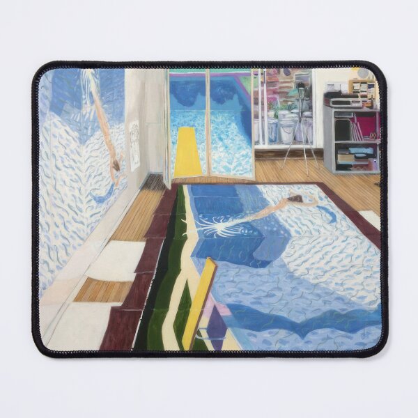 Item preview, David Hockney abstract, David Hockney art, David Hockney artist, David Hockney artwork, David Hockney beach, David Hockney blue, David Hockney brushstrokes designed and sold by Russemar.
