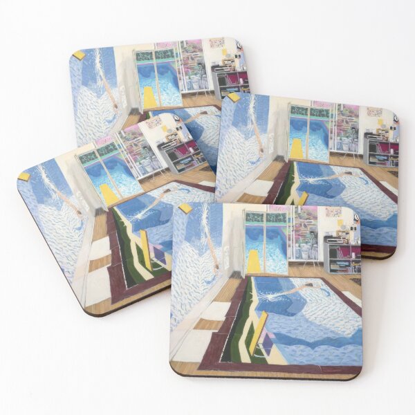 Item preview, David Hockney abstract, David Hockney art, David Hockney artist, David Hockney artwork, David Hockney beach, David Hockney blue, David Hockney brushstrokes designed and sold by Russemar.