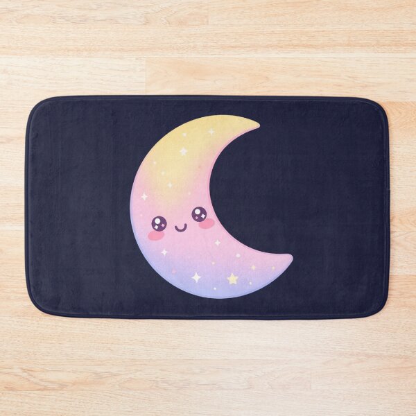 Item preview, Pastel Crescent Moon – Cute Kawaii Icon Sticker designed and sold by Cerys-GS.