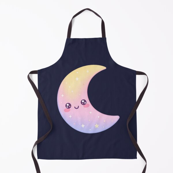 Item preview, Pastel Crescent Moon – Cute Kawaii Icon Sticker designed and sold by Cerys-GS.