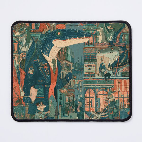 Item preview, Crocodile Mayor’s Grand Parade designed and sold by Venon28.