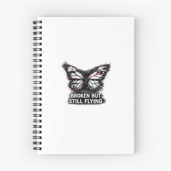 Item preview, BROKEN BUT STILL FLYING – Glitch Butterfly Dark Aesthetic Design designed and sold by UnglaublichGut.