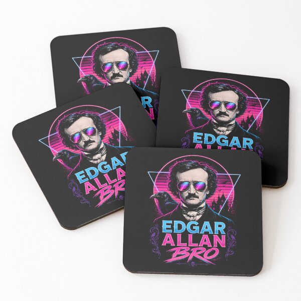 Item preview, Edgar Allan Bro – Neon Raven Synthwave designed and sold by Fenay Designs.