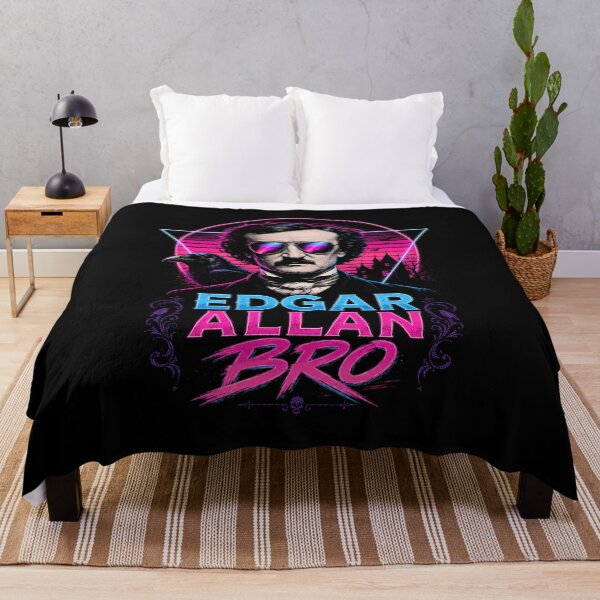 Item preview, Edgar Allan Bro – Neon Raven Synthwave designed and sold by Fenay Designs.