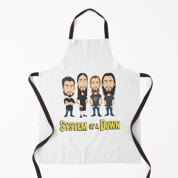 Item preview, System Of A Down Band Members Cartoon - System Of Down designed and sold by RawoMimi.