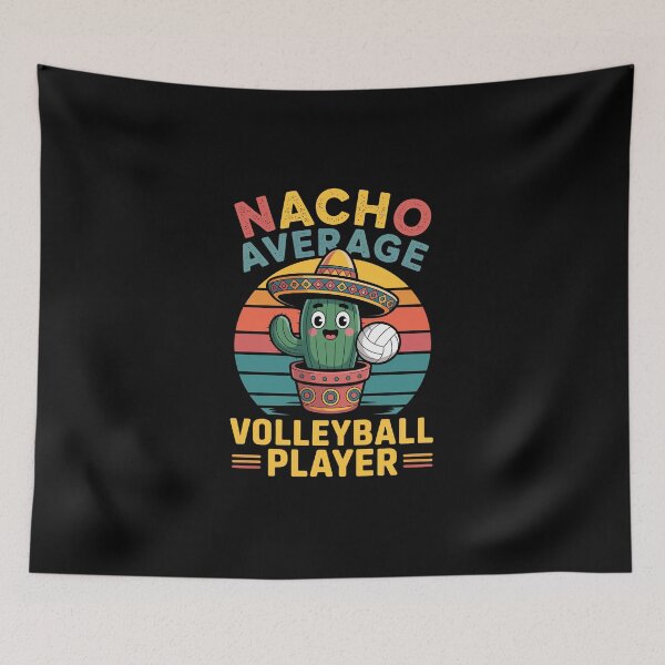 Item preview, NACHO AVERAGE VOLLEYBALL PLAYER designed and sold by jkrphoto.