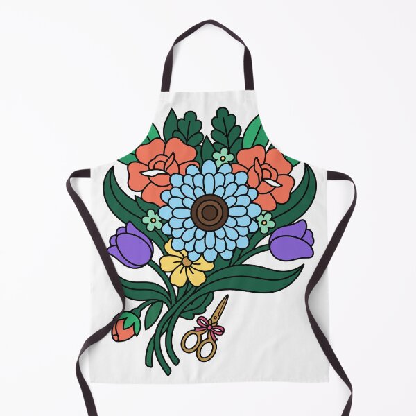 Item preview, Scandinavian Folk Floral Bouquet T-Shirt | Nordic Flower Gardener Design designed and sold by GlobuddyStore.