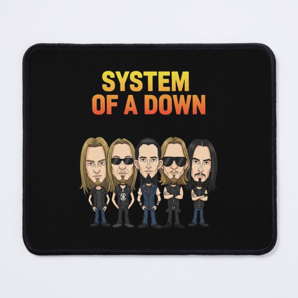 Item preview, System Of A Down Band Members Cartoon - System Of Down designed and sold by RawoMimi.
