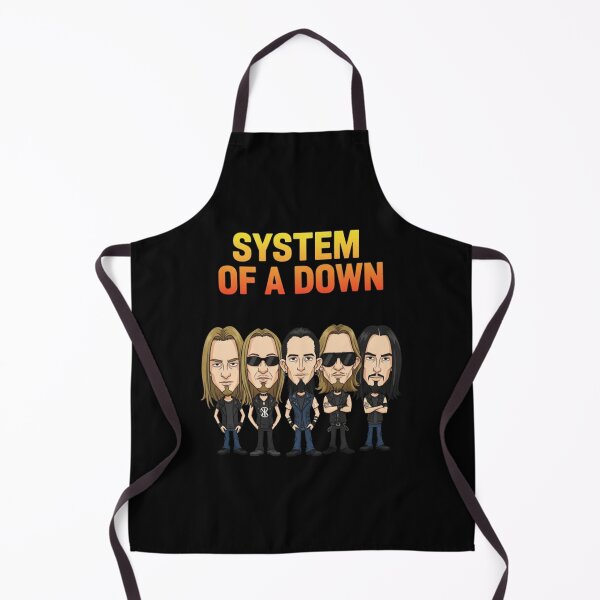 Item preview, System Of A Down Band Members Cartoon - System Of Down designed and sold by RawoMimi.