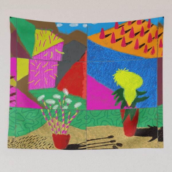 Item preview, David Hockney abstract, David Hockney art, David Hockney artist, David Hockney artwork, David Hockney beach, David Hockney blue, David Hockney brushstrokes designed and sold by Russemar.