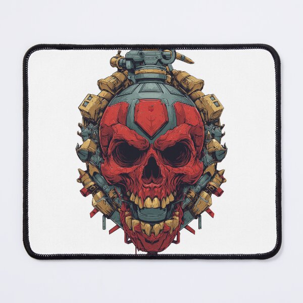Item preview, Skull grenade illustration 2 designed and sold by robyeyedropy.