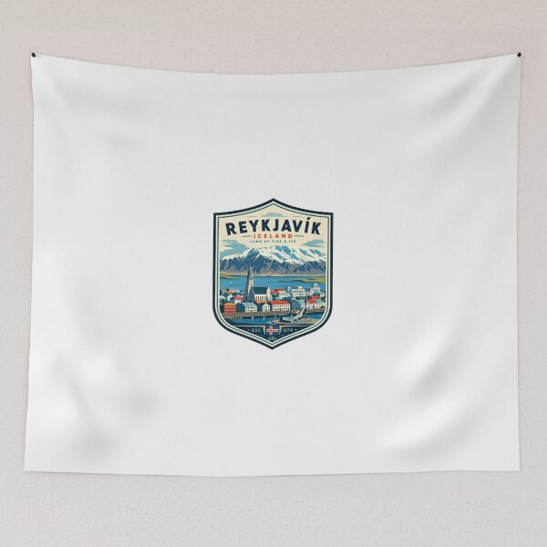 Item preview, Reykjavík Iceland Land Of Fire And Ice Travel Souvenir designed and sold by Simsimah26Parks.