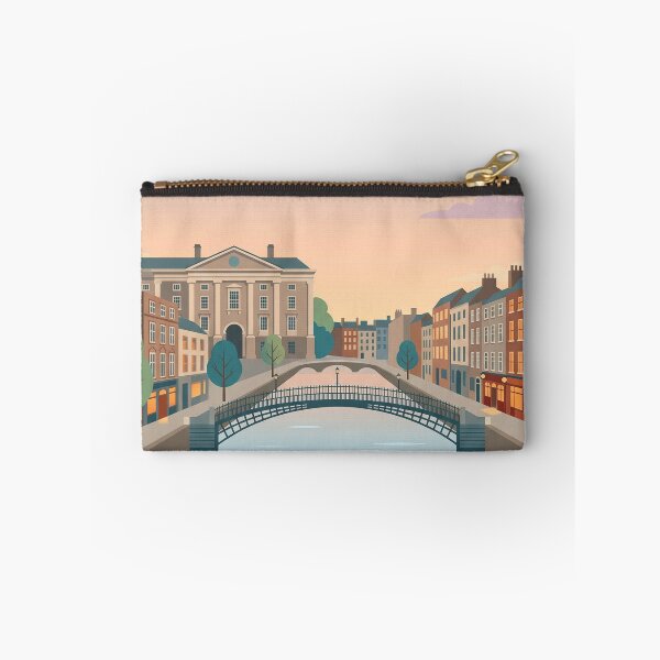 Item preview, Dublin Ireland Sunset Travel Poster designed and sold by gerardimedina.