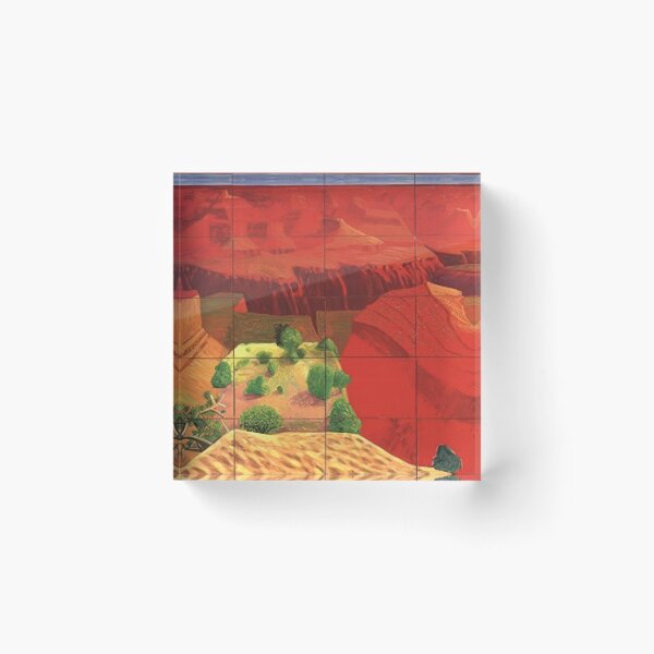 Item preview, David Hockney abstracto, arte de David Hockney, artista David Hockney, obra de arte de David Hockney, playa de David Hockney, azul de David Hockney, pinceladas de David Hockney designed and sold by Russemar.
