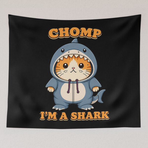 Item preview, CopyCat: Chomp, I'm a Shark designed and sold by ElectricMoonUK.