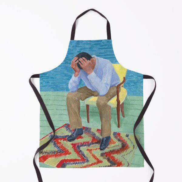 Item preview, David Hockney abstract, David Hockney art, David Hockney artist, David Hockney artwork, David Hockney beach, David Hockney blue, David Hockney brushstrokes designed and sold by Russemar.