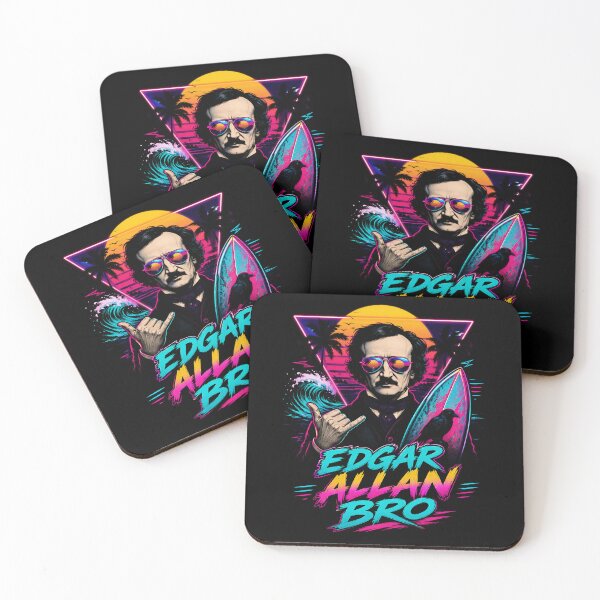 Item preview, Edgar Allan Bro – Neon Surf Shaka designed and sold by Fenay Designs.