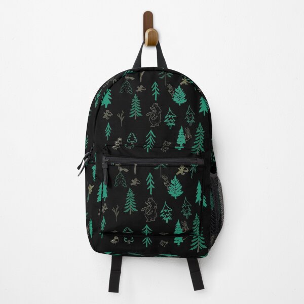 Item preview, Minimal Forest Doodle Pattern | Woodland Nature Art designed and sold by SK ArtNest.