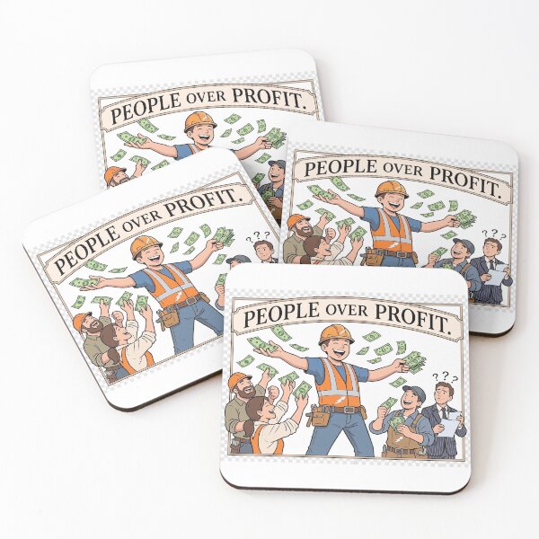 Item preview, People Over Profit: The Generous Worker designed and sold by wanabeyourdog.