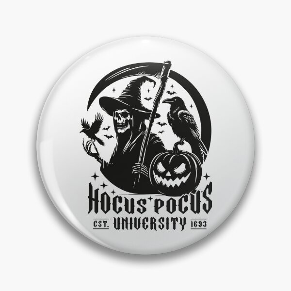 Item preview, Hocus Pocus University – Halloween Witch Skull designed and sold by Sed94.