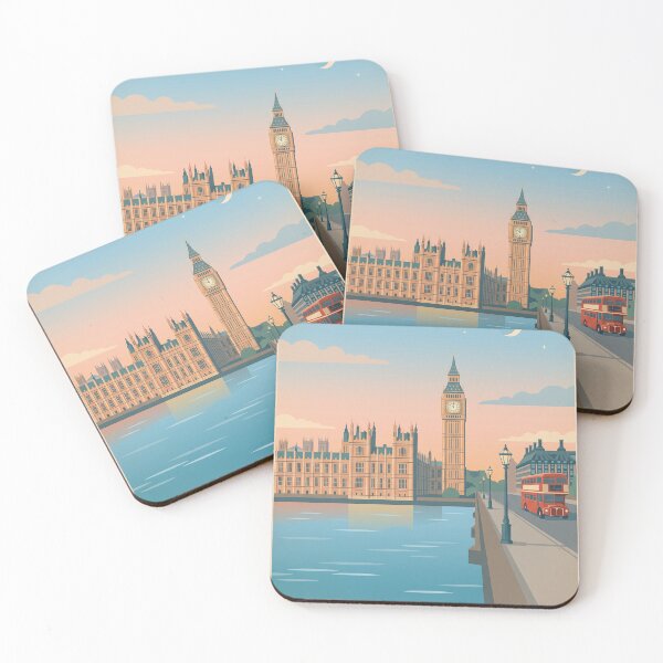 Item preview, Visit UK - London Cityscape designed and sold by gerardimedina.