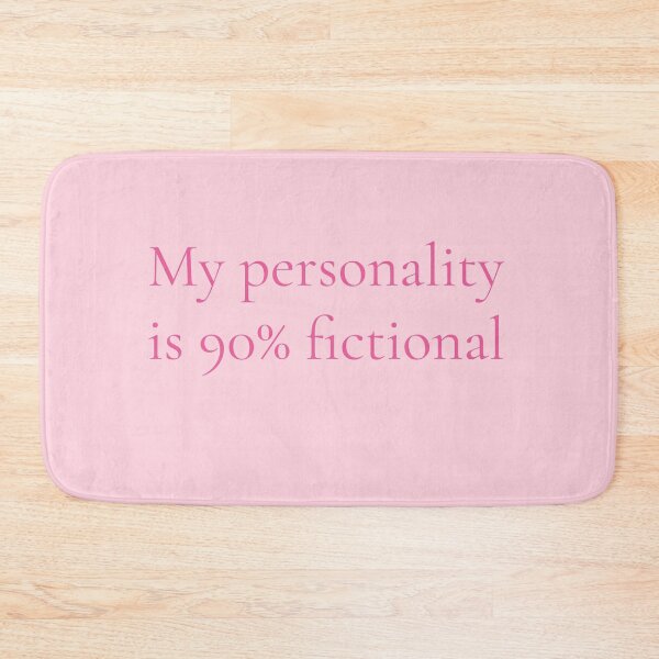 Item preview, My Personality Is 90% Fictional Funny Reader Fantasy Quote designed and sold by Quote Chaos.