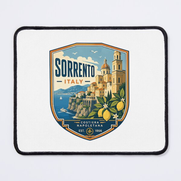 Item preview, Sorrento Italy Costiera Napoletana Travel Destination Est 1866 designed and sold by Simsimah26Parks.