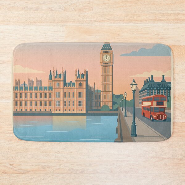 Item preview, Visit UK - London Cityscape designed and sold by gerardimedina.