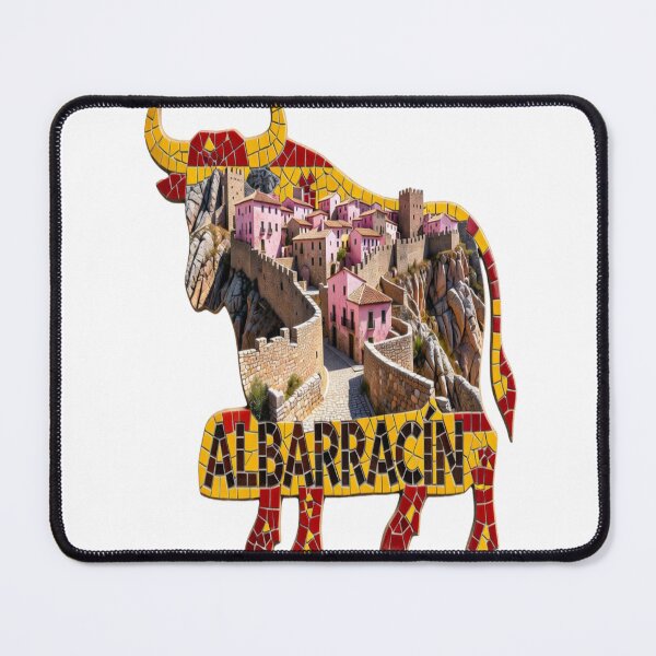 Item preview, Albarracin Medieval Mosaic Travel Sticker Summer Souvenir designed and sold by Imaginarium of Chaos falcon88 .