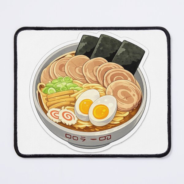 Item preview, Japanese Ramen Bowl Anime Food Sticker designed and sold by ZenOtaku Lab.
