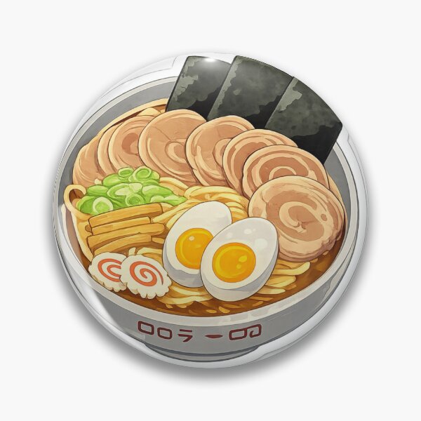 Item preview, Japanese Ramen Bowl Anime Food Sticker designed and sold by ZenOtaku Lab.