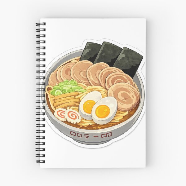 Item preview, Japanese Ramen Bowl Anime Food Sticker designed and sold by ZenOtaku Lab.